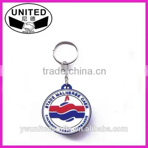 Customized Rotating Metal Keychain With Embossed Logo thumbnail-1