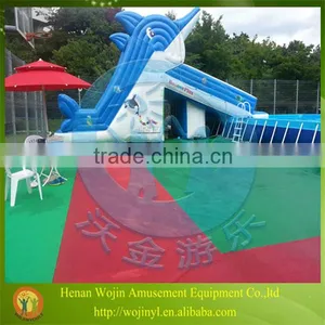 Inflatable Square Swimming Pool/metal Frame Swimming Pool thumbnail-1