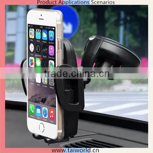 Suction Cup Car Mount With USB Charger thumbnail-2