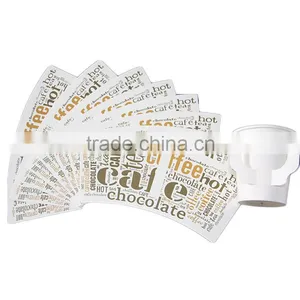 Hangzhou LvYang/GoBest Disposable Food Grade Paper Cup Fan/sheet/piece and Raw Materials of Paper Cup thumbnail-5