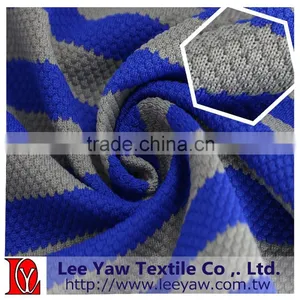 Polyester Microfiber Full Dull Spandex Yarn Dyed Combhoney Stripe Fabric thumbnail-2