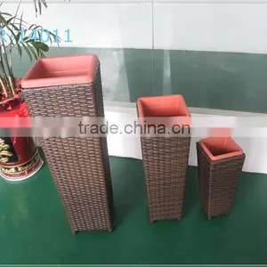 Cheap Rattan Garden Flower Pot thumbnail-1