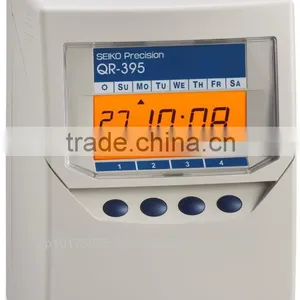 Punch Card Time Clock / Machine / Recorders QR-395 With no Limitation thumbnail-1