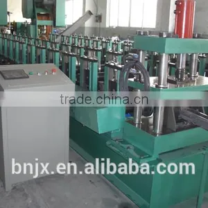 Servo Motor Punching Storage Rack Goods Shelf Cassette Roll Forming Machine From Smartech Machinery thumbnail-1