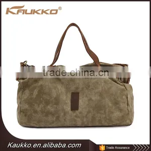 Fashion Ladies Waxed Canvas Tote Bag With Cheap Price thumbnail-1