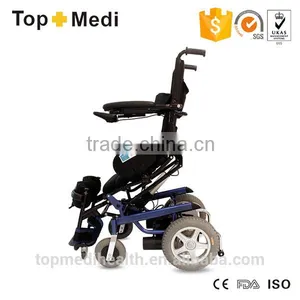 Single Controller for Both Driving and Seat Lifting Stand up Electric Wheelchair thumbnail-2