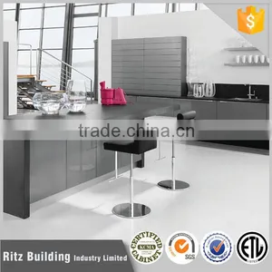 Kitchen Cabinet High Gloss Lacquer and Grey Lacquer Kitchen Cabinet thumbnail-1