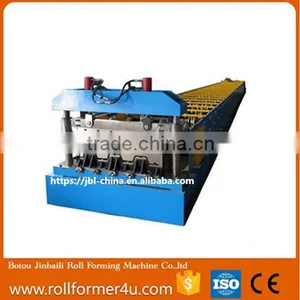 High-end Popular Type Galvanized Floor Deck Making Machine Hot Sale New Design Floor Deck Galvanized Structural Machine thumbnail-1