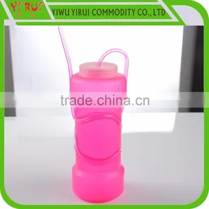Colorful Food Grade Drinking Straw Cup With Cap thumbnail-1