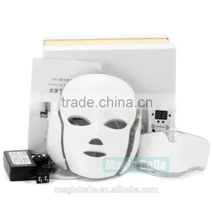 CE Certificated 7 Color LED Wrinkle Removal Acne Treatmen Facial Mask Microcurrent Masks for Anti-aging Skin Rejuvenation thumbnail-1