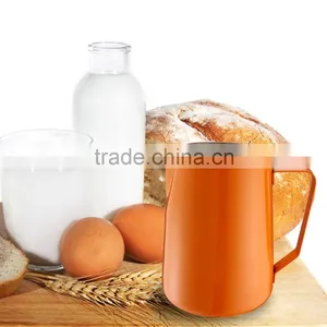 600ml Japanese Milk Pitcher Stainless Steel Milk Cup Tea Drinking Cup thumbnail-5