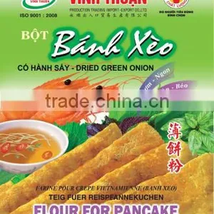Flour For Pancake ( Dried Green Onion - Coconut Flavour 500g ) ( Dried Green Onion - Coconut Flavour 500g ) thumbnail-1