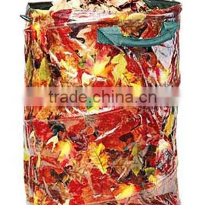 Printed Garbage Bag Leaf Bag With Handles UV Resistant With Logo thumbnail-1