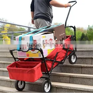 Camping Foldable Pull Cart Lovely Baby Trolley thumbnail-5