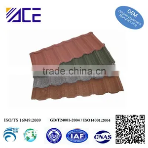Custom High Quality Prefab Home Sheet Metal Roofing Tile thumbnail-1