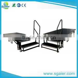 2017 Steel Folding Stage for Hotel Wedding Stage Dancing Stage thumbnail-1