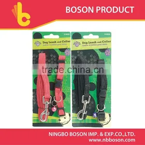 Leather Dog Leash and Collar thumbnail-1