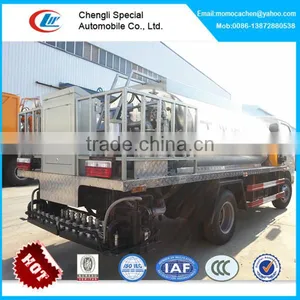 Mini Bitumen Sprayer Truck,3-4tons Asphalt Distributor,heated Bitumen Truck for Sale thumbnail-5