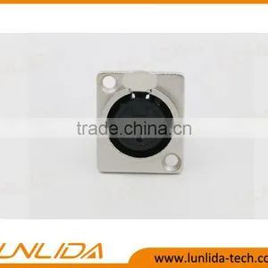 5 Golden Pins Female XLR Connector for Enail-Ni thumbnail-1