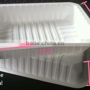 White PP Disposable Plastic Food Packaging Take Out Containers Food Box thumbnail-2