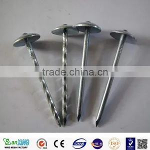Anping Biggest Manufacturer Zinc Roofing Nail With Umbrella Head thumbnail-1
