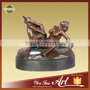 Modern Western Bronze Lesbian Statues thumbnail-2