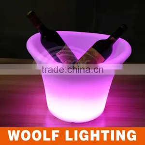 LED Ice Bucket Plastic Ice Bucket Acrylic Ice Bucket thumbnail-1