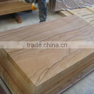 Newstar Veins Yellow Sandstone Slabs for Sale thumbnail-5
