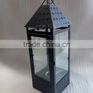 Outdoor House Shape Sheet Metal Bio Ethanol Fuel Fireplace With 3mm Strong Glass thumbnail-1