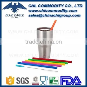 Hot Sale Custome Rubber Smoothies Silicone Straw thumbnail-2