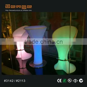 Color Changable LED Bar Chair With High Table/LED Chair thumbnail-2