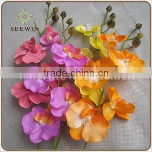 2013 New Design Cheap Artificial Flowers Orchids for Wedding Decoration thumbnail-1