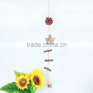 Pastoral Style Decorative Wooden Aeolian Bells thumbnail-3