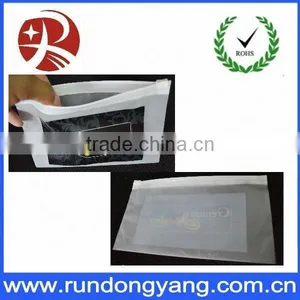 Beautiful Clear Plastic Zippered Storage Bag thumbnail-1