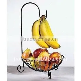 H2214 Steel Fruit Tree With Basket thumbnail-1