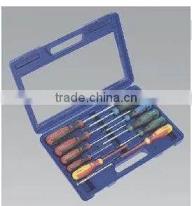 11 PC MAX GRIP TYPE ASSORTED SCREWDRIVER SET thumbnail-1