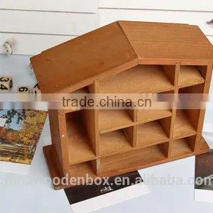 High Quality Wooden Storage Mini Storage Bin for House thumbnail-5