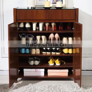 Modern Design Wooden Shoe Rack Cabinet thumbnail-1