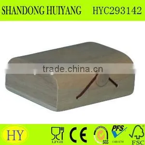 Cheap Unfinished Natural Flexible Veneer Gift Box thumbnail-1