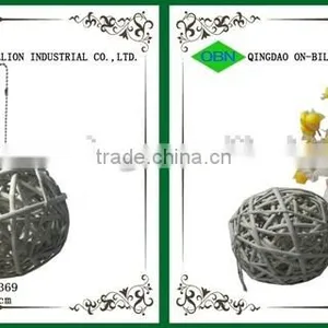 Christmas Ball Christmas Decoration Wicker Ball thumbnail-1