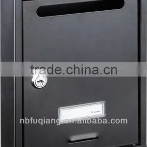 FQ-175 Mini Wall Mounted Cast Iron Mailbox Metal Mailbox for Outdoor With Paint Coating thumbnail-1