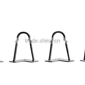 Home Furniture Hardware Black Powder Coated Cabinet Metal Hairpin Leg thumbnail-3
