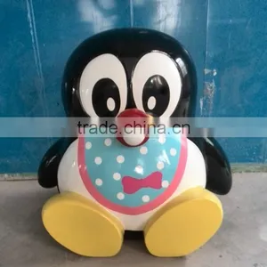 FRP Cartoon Penguin Figure thumbnail-1