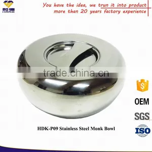 China Factory Made Stainless Steel Monks Pot/ Monks Bowl thumbnail-2