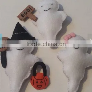 Hot Sell Felt Set Of Three Halloween Ghosties Made in China thumbnail-1