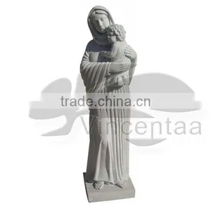 High Quality Mary and Baby Jesus Statue (Customized Service is Available) VSMB-019 thumbnail-4
