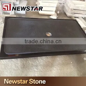Black Granite Bath Shower Base thumbnail-1