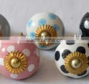 Mix Design Unique Hand Painted Drawer Knobs thumbnail-4