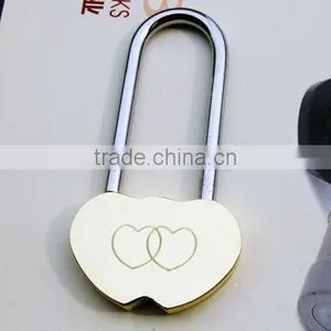 Heart Shape Zinc Alloy Padlock thumbnail-1