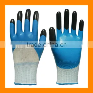Durable Double Dipped Fintertips Garden Digging Gloves Supertip Gardening Gloves thumbnail-6